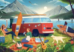 Jumbo 1000 Pieces*Falcon De Luxe - Van Life - 1000 Piece Jigsaw Puzzle
