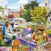 Jumbo 500 Pieces*Falcon De Luxe - Village Church Car Boot Sale - 500 Piece Jigsaw Puzzle