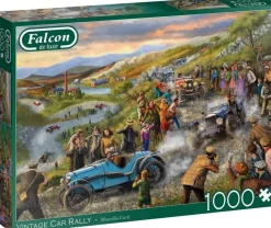 Jumbo 1000 Pieces*Falcon De Luxe - Vintage Car Rally - 1000 Piece Jigsaw Puzzle