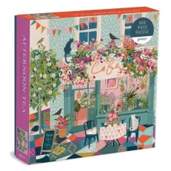 Galison 500 Pieces* - Afternoon Tea - 500 Piece Jigsaw Puzzle