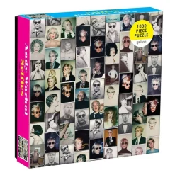 Galison 1000 Pieces* - Andy Warhol - Selfies - 1000 Piece Jigsaw Puzzle