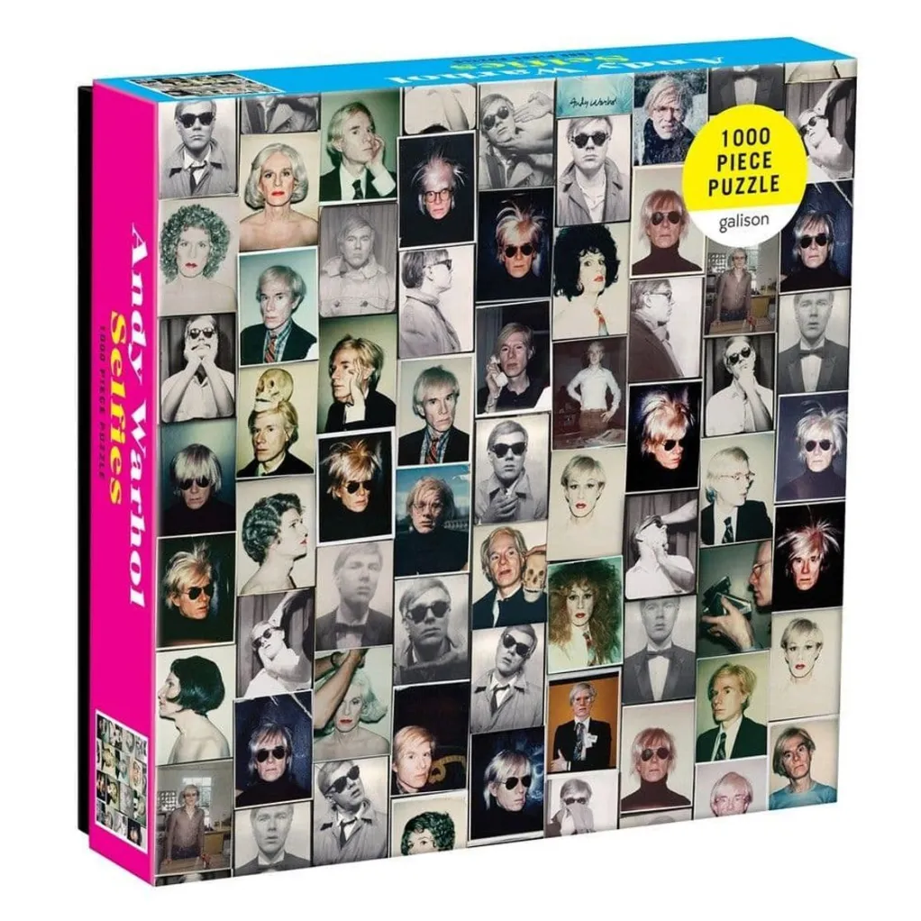 Galison 1000 Pieces* - Andy Warhol - Selfies - 1000 Piece Jigsaw Puzzle