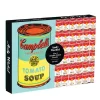 Galison 500 Pieces* - Andy Warhol Soup Can 2-Sided - 500 Piece Jigsaw Puzzle