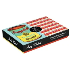 Galison 500 Pieces* - Andy Warhol Soup Can 2-Sided - 500 Piece Jigsaw Puzzle
