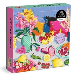 Galison 500 Pieces* - At The Table - 500 Piece Jigsaw Puzzle