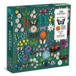 Galison 500 Pieces* - Butterfly Botanica - 500 Piece Jigsaw Puzzle