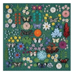 Galison 500 Pieces* - Butterfly Botanica - 500 Piece Jigsaw Puzzle