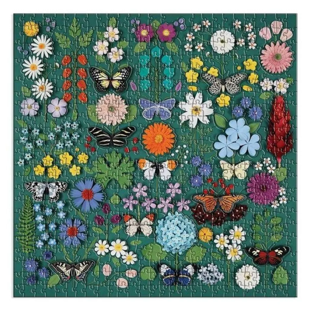 Galison 500 Pieces* - Butterfly Botanica - 500 Piece Jigsaw Puzzle