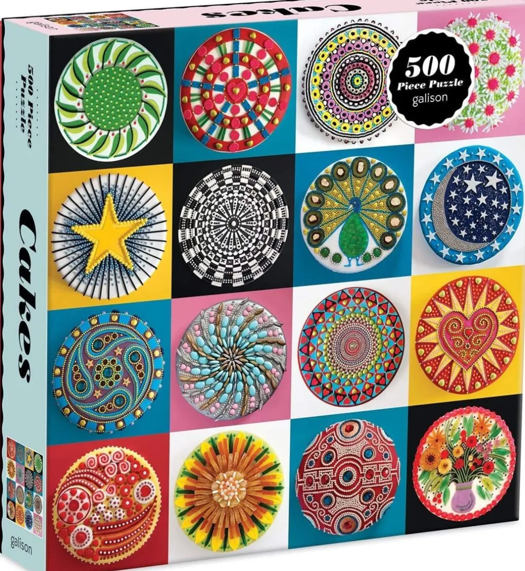 Galison 500 Pieces* - Cakes - 500 Piece Jigsaw Puzzle