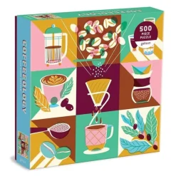 Galison 500 Pieces* - Coffeeology - 500 Piece Jigsaw Puzzle