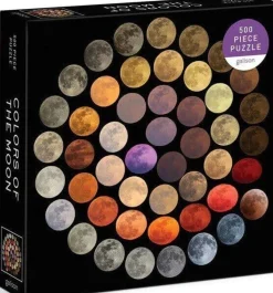 Galison 500 Pieces* - Colours Of The Moon - 500 Piece Jigsaw Puzzle