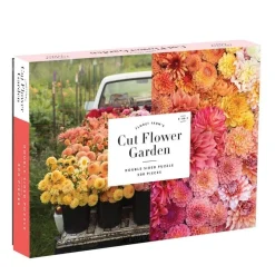 Galison 500 Pieces* - Florets Farms Cut Flower Garden 2-Sided - 500 Piece