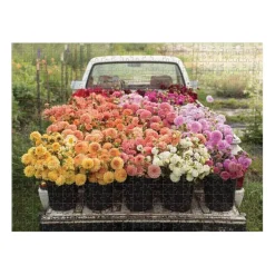 Galison 500 Pieces* - Florets Farms Cut Flower Garden 2-Sided - 500 Piece