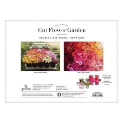 Galison 500 Pieces* - Florets Farms Cut Flower Garden 2-Sided - 500 Piece