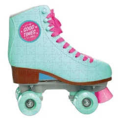 Galison 1000 Pieces* - Let The Good Times Roll Roller Skate 100 Piece Mini Shaped Puzzle