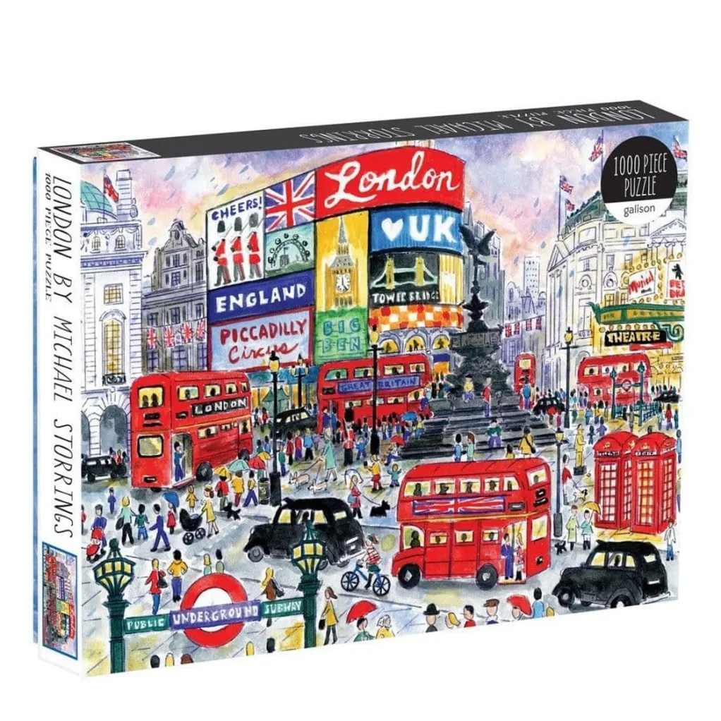 Galison 1000 Pieces* - London By Michael Storrings - 1000 Piece Jigsaw Puzzle