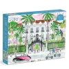 Galison 500 Pieces* - Michael Storrings - A Sunny Day In Palm Beach - 1000 Piece Jigsaw Puzzle