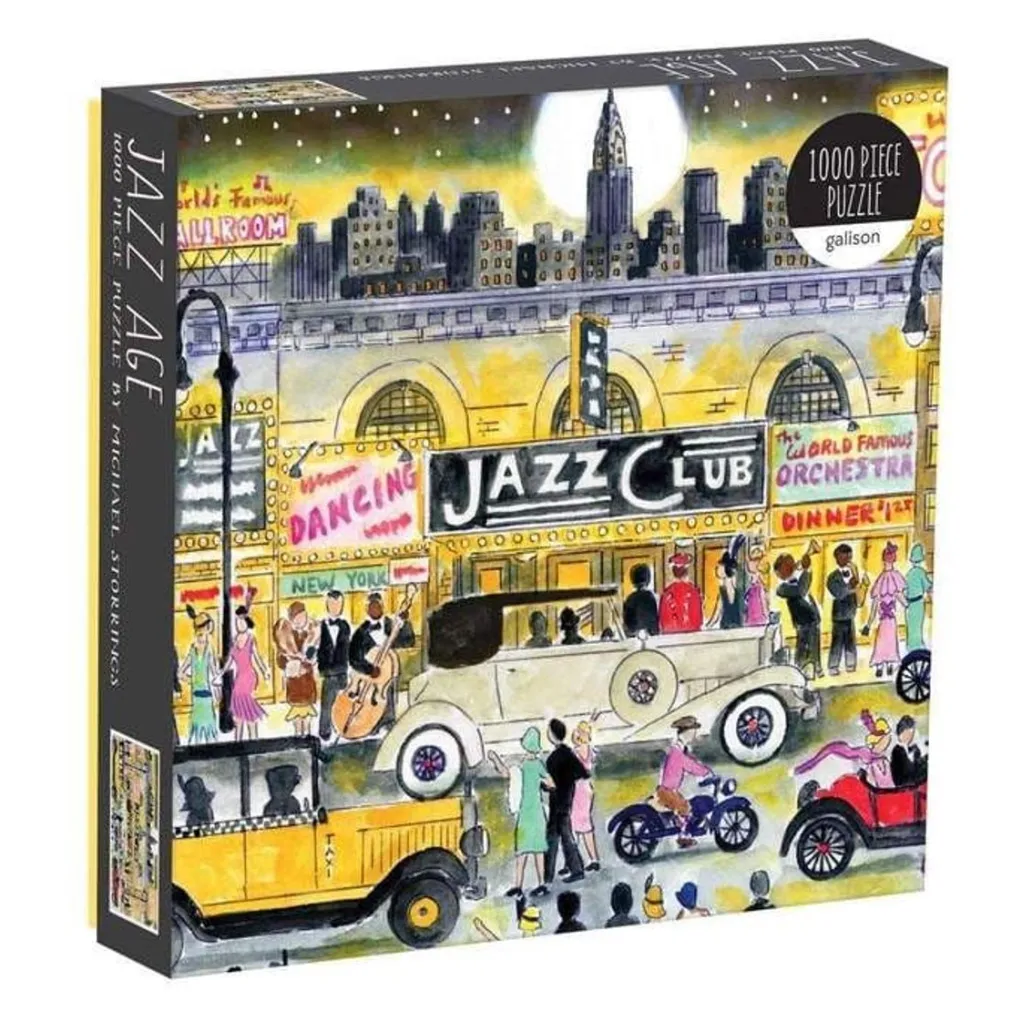 Galison 500 Pieces* - Michael Storrings - Jazz Age - 1000 Piece Jigsaw Puzzle
