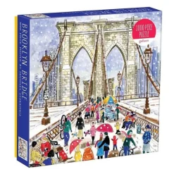 Galison 1000 Pieces* - Michael Storrings - Brooklyn Bridge - 1000 Piece Jigsaw Puzzle