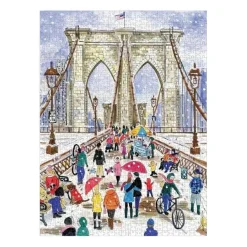 Galison 1000 Pieces* - Michael Storrings - Brooklyn Bridge - 1000 Piece Jigsaw Puzzle