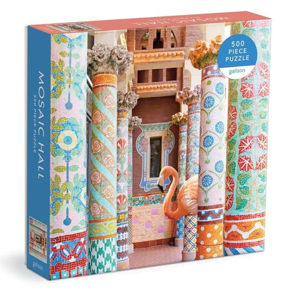 Galison 500 Pieces* - Mosaic Hall - 500 Piece Jigsaw Puzzle