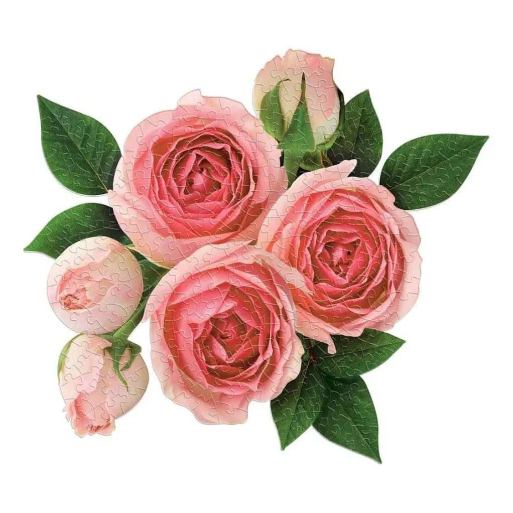 Galison 500 Pieces* - Rose All Day 2-In-1 Shaped Puzzle