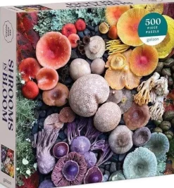 Galison 500 Pieces* - Shrooms In Bloom - 500 Piece Jigsaw Puzzle