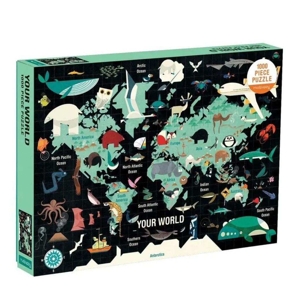 Galison 1000 Pieces* - Your World - 1000 Piece Jigsaw Puzzle