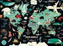 Galison 1000 Pieces* - Your World - 1000 Piece Jigsaw Puzzle