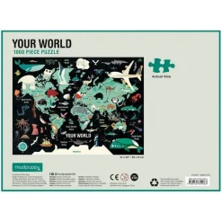 Galison 1000 Pieces* - Your World - 1000 Piece Jigsaw Puzzle