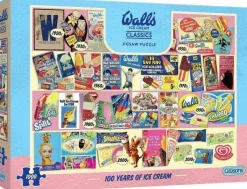 Gibsons 1000 Pieces* - 100 Years Of Walls Ice Cream - 1000 Piece Jigsaw Puzzle