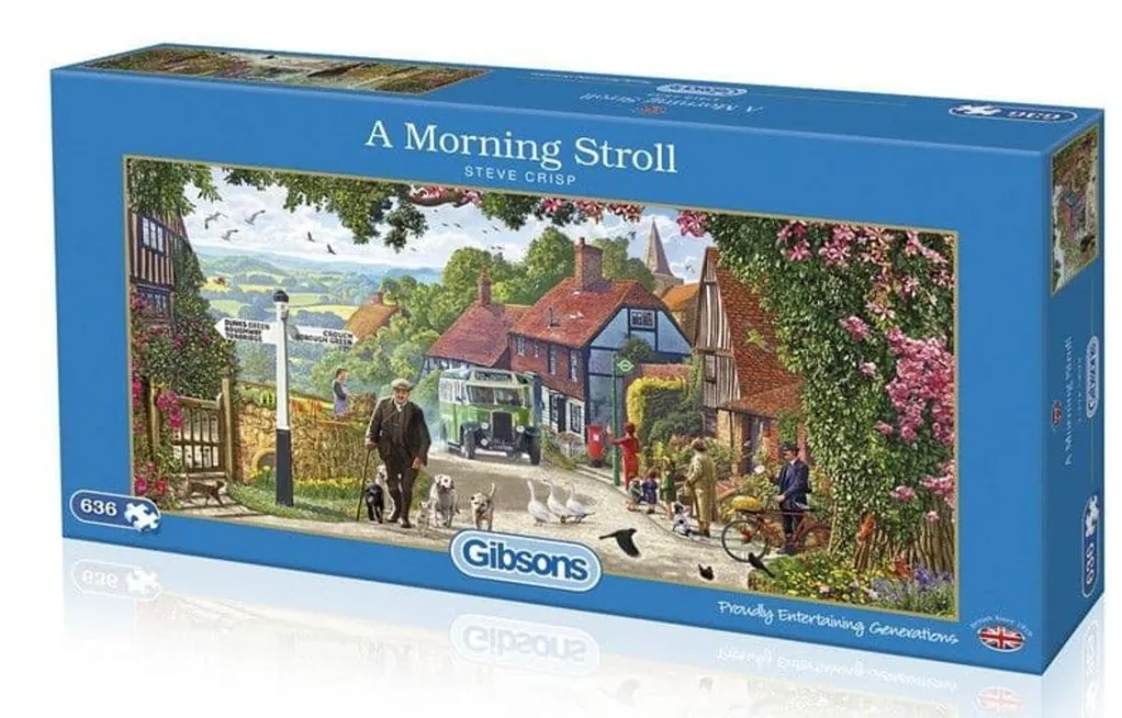 Gibsons 636 Pieces* - A Morning Stroll - 636 Piece Jigsaw Puzzle
