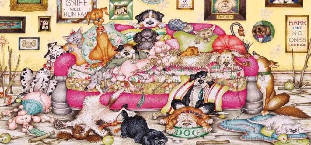 Gibsons 636 Pieces* - After Walkies - 636 Piece Jigsaw Puzzle