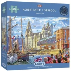 Gibsons 1000 Pieces* - Albert Dock Liverpool - 1000 Piece Jigsaw Puzzle