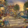 Gibsons 1000 Pieces* - Amsterdam Cafe - 1000 Piece Jigsaw Puzzle