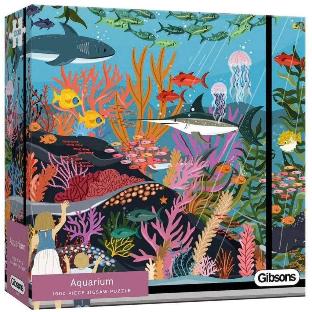 Gibsons 1000 Pieces* - Aquarium - 1000 Piece Jigsaw Puzzle