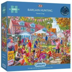 Gibsons 636 Pieces* - Bargain Hunting - 1000 Piece Jigsaw Puzzle