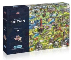 Gibsons 1000 Pieces* - Beautiful Britain - 1000 Piece Jigsaw Puzzle