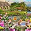 Gibsons 1000 Pieces* - Birdsong By The Stream - 1000 Piece Jigsaw Puzzle