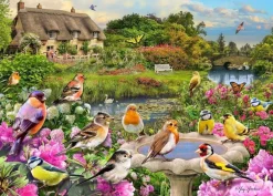 Gibsons 1000 Pieces* - Birdsong By The Stream - 1000 Piece Jigsaw Puzzle