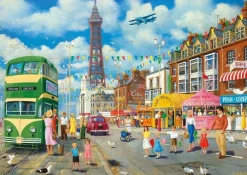 Gibsons 1000 Pieces* - Blackpool Promenade - 1000 Piece Jigsaw Puzzle