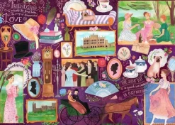 Gibsons 1000 Pieces* - Book Club - Jane Austen - 1000 Piece Jigsaw Puzzle