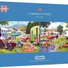 Gibsons 636 Pieces* - Caravan Outings 2 X 500 Piece Jigsaw Puzzle