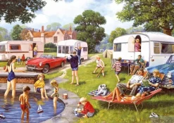 Gibsons 636 Pieces* - Caravan Outings 2 X 500 Piece Jigsaw Puzzle