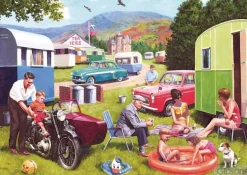 Gibsons 636 Pieces* - Caravan Outings 2 X 500 Piece Jigsaw Puzzle