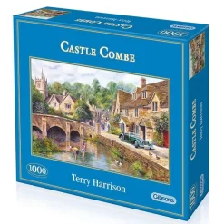Gibsons 1000 Pieces* - Castle Combe - 1000 Piece Jigsaw Puzzle