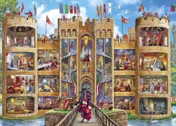 Gibsons 1000 Pieces* - Castle Cutaway - 1000 Piece Jigsaw Puzzle
