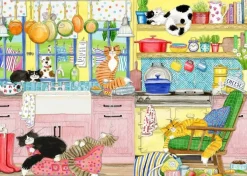 Gibsons 500 Pieces* - Catastrophe Cottage - 4 X 500 Piece Jigsaw Puzzle