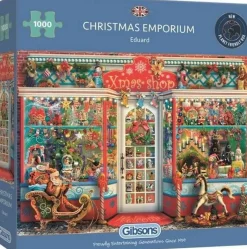 Gibsons 1000 Pieces* - Christmas Emporium - 1000 Piece Jigsaw Puzzle