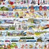 Gibsons 2000 Pieces* - Cream Teas & Queuing - 2000 Piece Jigsaw Puzzle